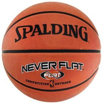Мяч баскетбольный Spalding NBA Neverflat с технологией удержания воздуха 63-803 размер 7